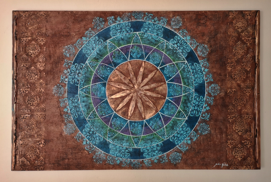 Reliéfne Obrazy – Mandala 