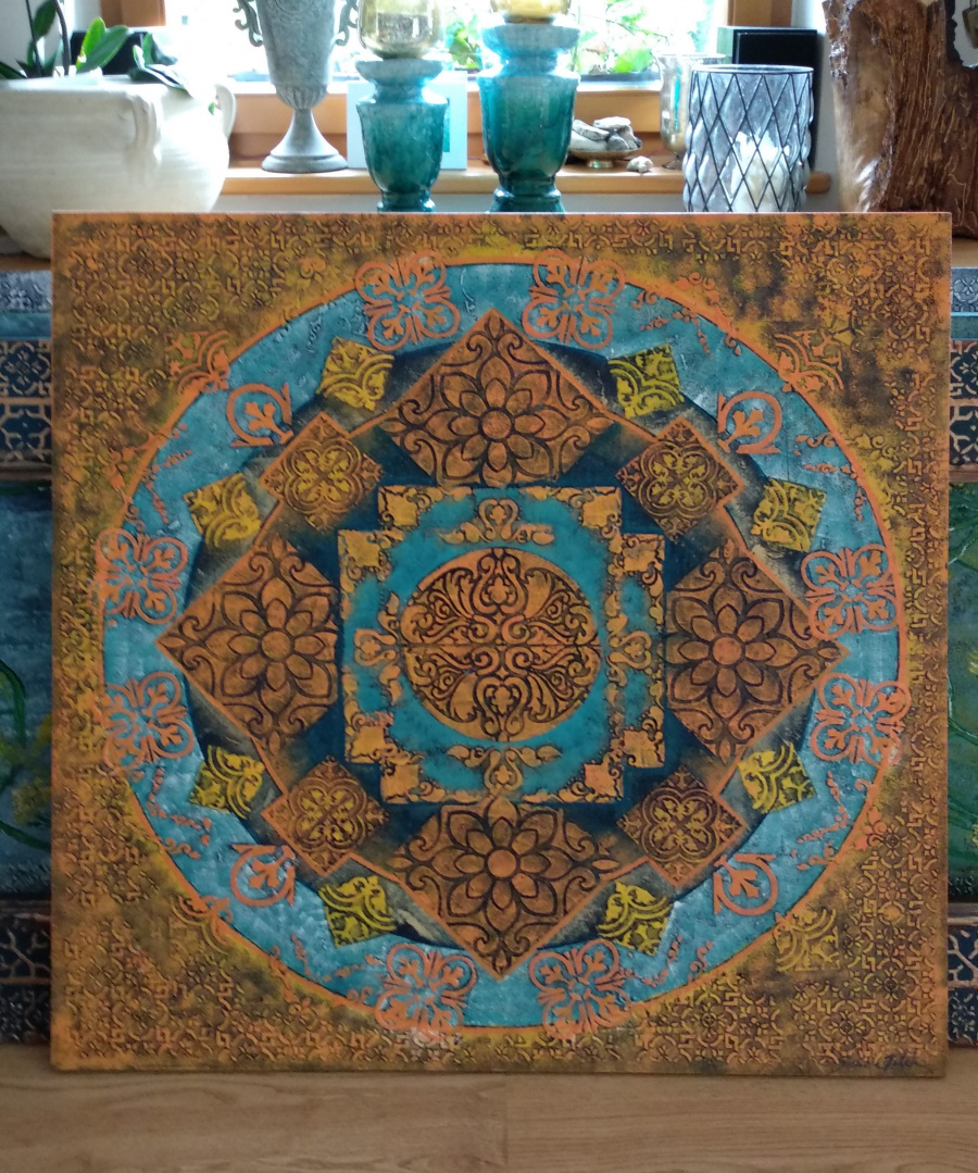 Reliéfne Obrazy – Mandala